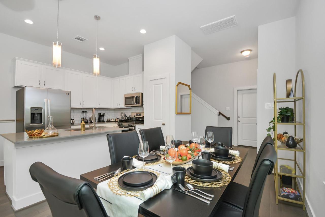 Emerald Palace - New, Modern 3Br Townhome Close To Downtown, Nrg, Med Ctr Houston Exterior foto