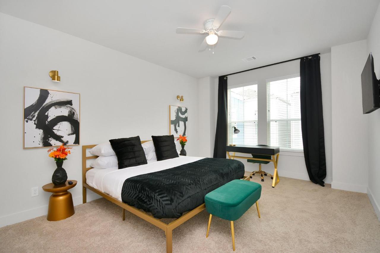 Emerald Palace - New, Modern 3Br Townhome Close To Downtown, Nrg, Med Ctr Houston Exterior foto